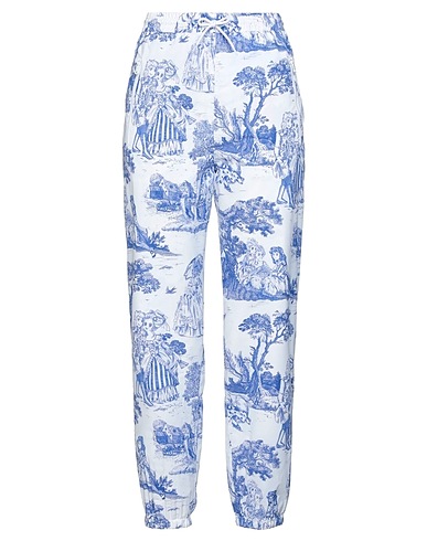 MOSCHINO Casual trouser COUTURE Azure 100% Polyamide