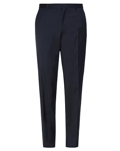 BOSS HUGO BOSS Casual trouser Midnight blue 100% Virgin Wool