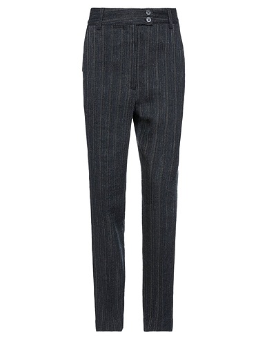 GENTRYPORTOFINO Casual pants Steel grey 54% Linen, 43% Virgin Wool, 2% Acetate, 1% Cotton