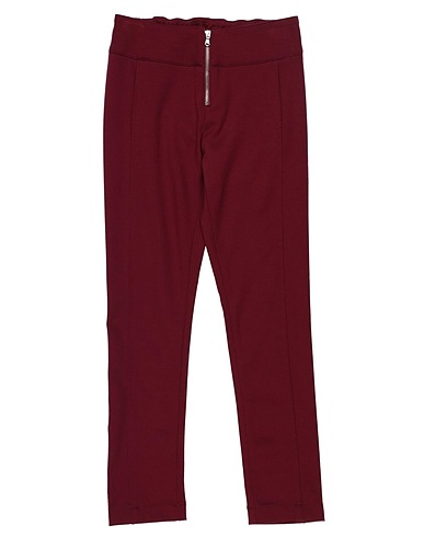 DONDUP Casual trouser Burgundy 69% Viscose, 26% Polyamide, 5% Elastane