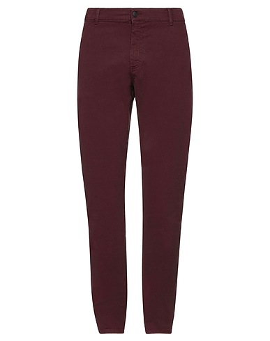 GREY DANIELE ALESSANDRINI Pantalone Bordeaux 97% Cotone, 3% Elastan