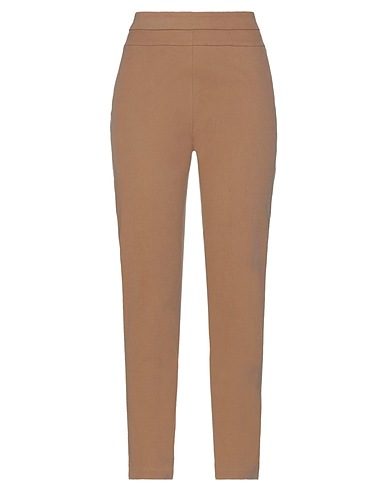 BALLANTYNE Casual pants Camel 98% Cotton, 2% Elastane