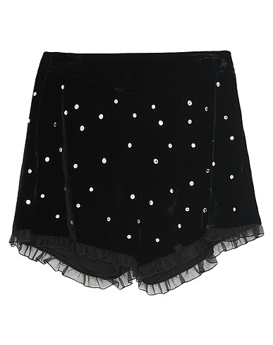 PHILOSOPHY di LORENZO SERAFINI Σορτς + Βερμουδες Μαύρο 82% Βισκόζη, 18% Μετάξι