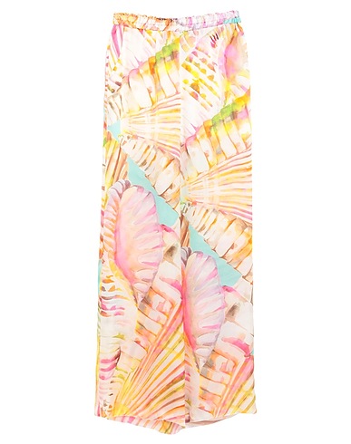 BLUMARINE Casual pants Orange 100% Silk