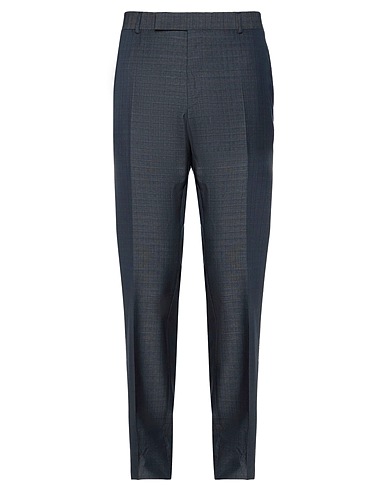 DUNHILL Pantalone Avio 67% Lana, 33% Seta di gelso