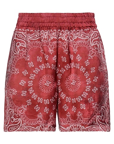 GOLDEN GOOSE Shorts & Bermuda Mattone 100% Viscosa