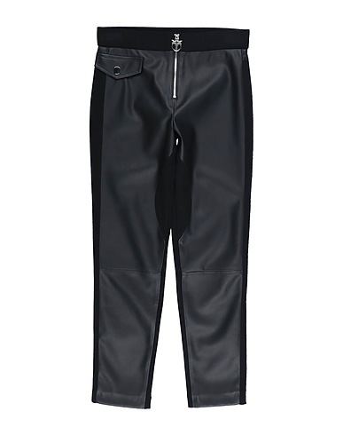 PINKO UP Casual trouser Black 100% Polyester, Polyurethane