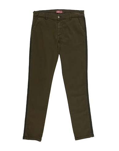 SQUAD² Pantalone Verde scuro 97% Cotone, 3% Elastan