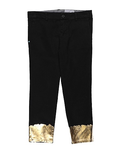 WHITE SAND Pantalone Nero 97% Cotone, 3% Elastan