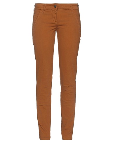 JACOB COHЁN Casual trouser Brown 60% Cotton, 19% Viscose, 19% Polyester, 2% Elastane