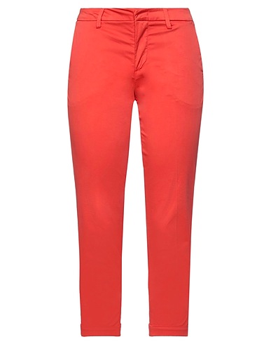 FAY Casual trouser Coral 98% Cotton, 2% Elastane