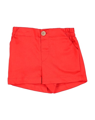 FINA EJERIQUE Shorts & Bermudas Rot 97% Baumwolle, 3% Elastan