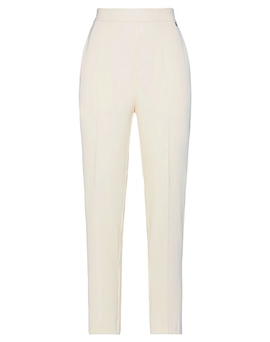 MY TWIN TWINSET Pantalone Avorio 96% Poliestere, 4% Elastan