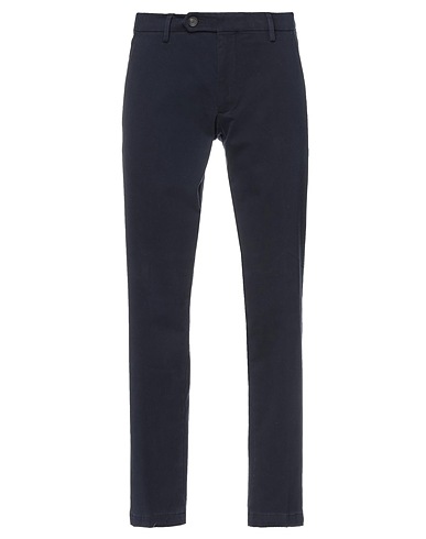 MICHAEL COAL Casual trouser Midnight blue 98% Cotton, 2% Elastane