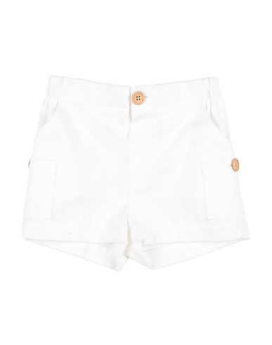 FINA EJERIQUE Shorts & Bermuda White 100% Cotton