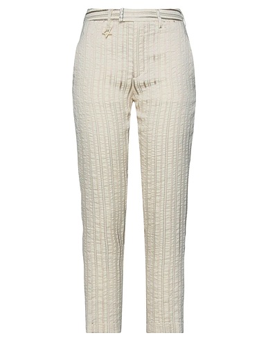 LORENA ANTONIAZZI Pantalone Avorio 55% Viscosa, 28% Cotone, 17% Cupro