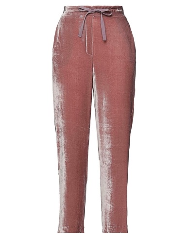 BALLANTYNE Pantalone Rosa antico 82% Viscosa, 18% Seta