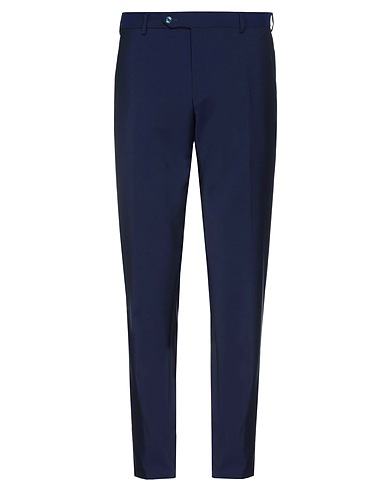 L.B.M. 1911 Casual trouser Blue 84% Virgin Wool, 16% Mohair wool