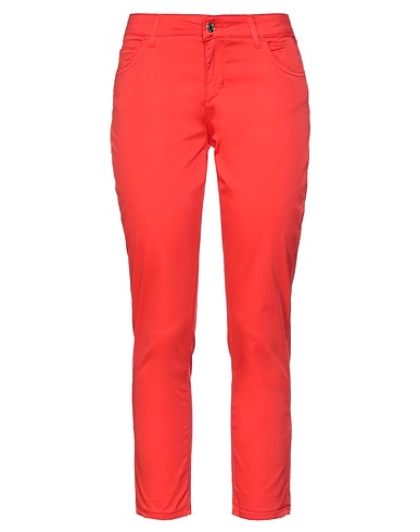 LIU •JO Casual trouser Coral 96% Cotton, 4% Elastane