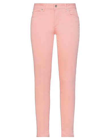 LIU •JO Denim pants Light pink 67% Cotton, 29% Polyester, 4% Elastane