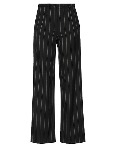 SEVENTY VENEZIA Casual pants Black 55% Viscose, 40% Polyamide, 5% Elastane