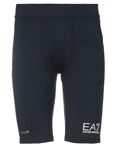 EA7 Shorts & Bermuda Black 85% Polyamide, 15% Elastane
