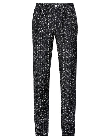 DOLCE&GABBANA Casual trouser Black 100% Silk