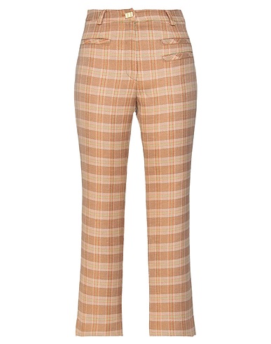 REJINA PYO Casual trouser Camel 47% EcoVero™ viscose, 28% Recycled linen, 13% Organic cotton, 12% Polyester