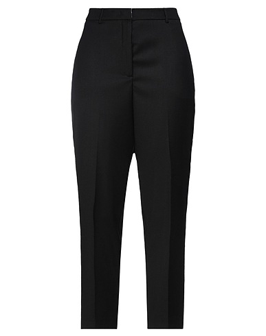 MANILA GRACE Pantalone Nero 62% Poliestere, 35% Cotone, 3% Elastan