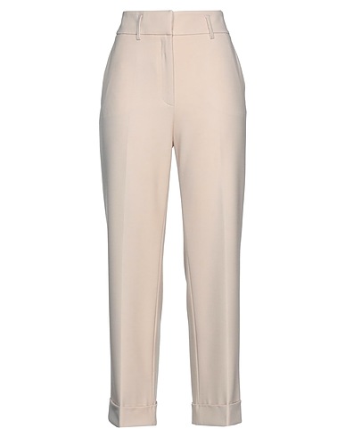 TRUE ROYAL Pantalone Cipria 53% Poliestere, 43% Lana Vergine, 4% Elastan