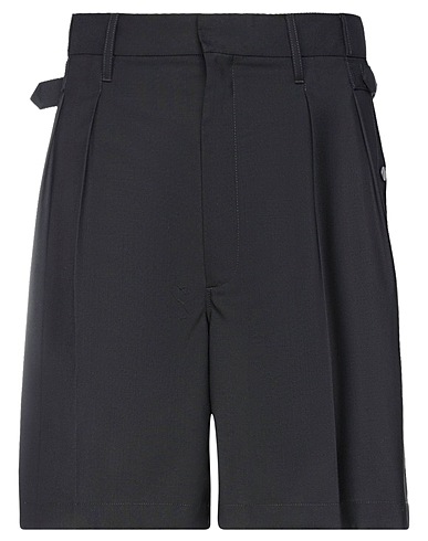 MAISON MARGIELA Shorts & Bermuda Black 100% Virgin Wool