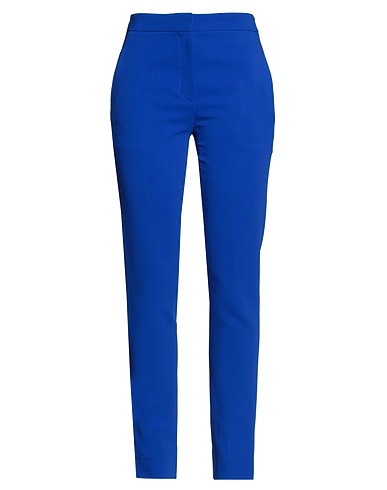 MOSCHINO Casual trouser Blue 97% Viscose, 3% Elastane