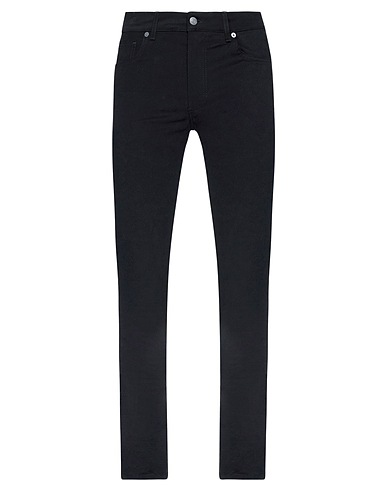 MOSCHINO Casual pants COUTURE Black 97% Cotton, 3% Elastane