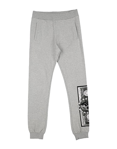 PHILIPP PLEIN Casual trouser Light grey 95% Cotton, 5% Elastane