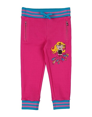 DOLCE&GABBANA Casual trouser Fuchsia 100% Cotton, Elastane