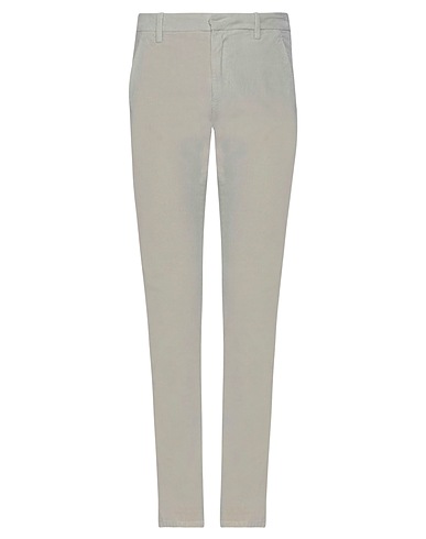 DONDUP Casual pants Light grey 78% Cotton, 20% Modal, 2% Elastane