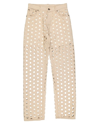 MAISON MARGIELA Casual pants Beige 100% Cotton