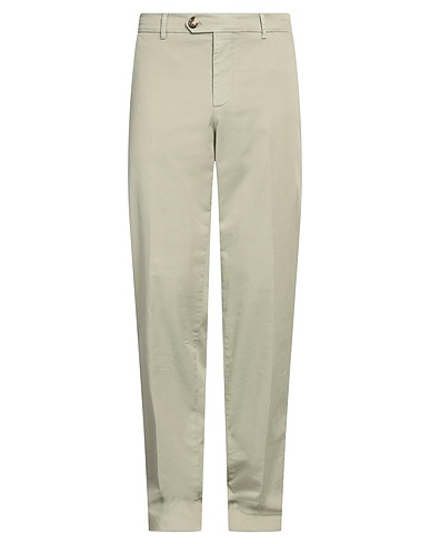 BRUNELLO CUCINELLI Casual pants Military green 97% Cotton, 3% Elastane