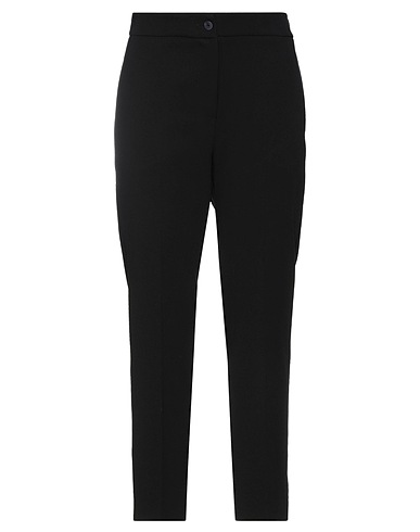ROSSOPURO Pantalone Nero 93% Poliestere, 7% Elastan