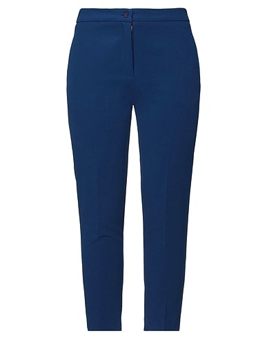 ROSSOPURO Pantalone Blu notte 93% Poliestere, 7% Elastan