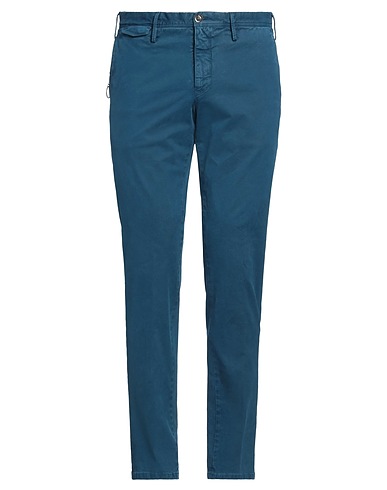 PT Torino Casual trouser Blue 98% Cotton, 2% Elastane