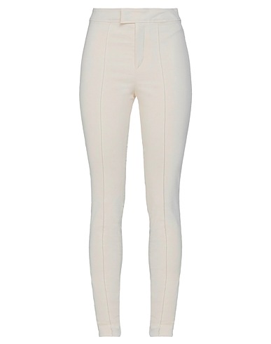 ISABEL MARANT Casual pants Ivory 70% Cotton, 29% Viscose, 1% Elastane