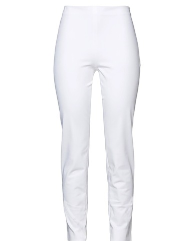THEORY Casual pants White 93% Cotton, 7% Elastane