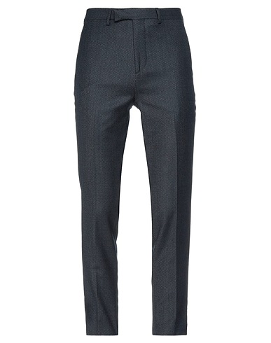 BRIAN DALES Casual trouser Midnight blue 80% Wool, 20% Polyester
