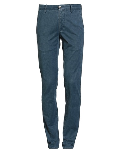 INCOTEX Casual pants Navy 100% Cotton