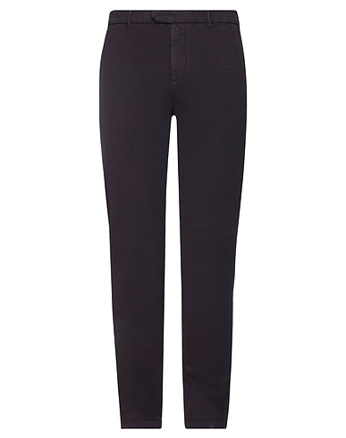 ELEVENTY Pantalon Violet foncé 93% Coton, 7% Élasthanne
