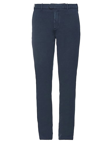 ELEVENTY Casual pants Midnight blue 93% Cotton, 7% Elastane