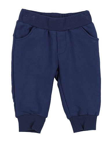 AYGEY Casual trouser Midnight blue 95% Cotton, 5% Elastane
