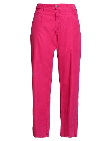 MASSIMO ALBA Casual pants Fuchsia 100% Cotton