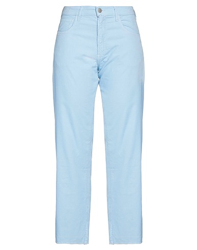 MASSIMO ALBA Casual trouser Azure 100% Cotton